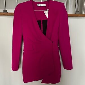 Zara wrap dress new with tags.